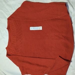 Croft And Barrow cinnamon orange sweater Tote4